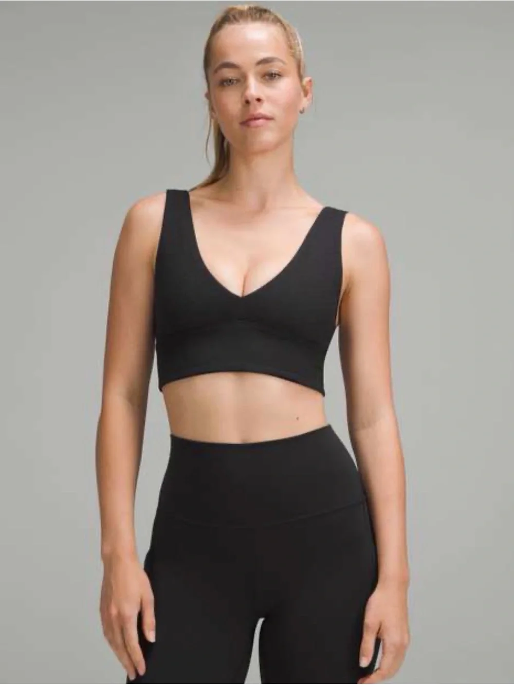 Lululemon Align V-Neck Bra - Black